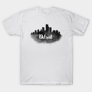 Detroit watercolor T-Shirt